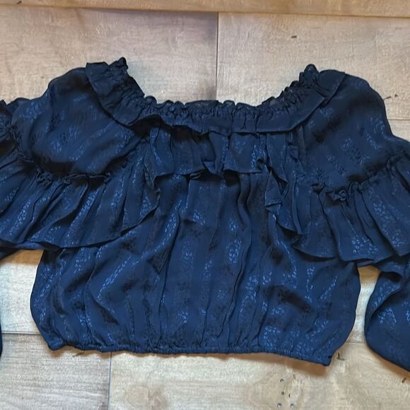 LOVESHACKFANCY gothic romance ruffle top - Picture 10 of 10